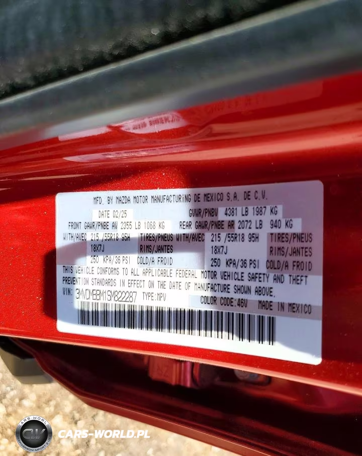 2025 Mazda Cx-30 Select VIN:3MVDMBBM1SM822287 - 12
