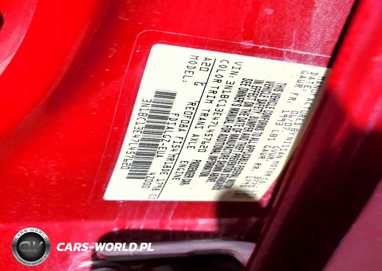 2007 Nissan Versa VIN:3N1BC13E47L457620 - 12