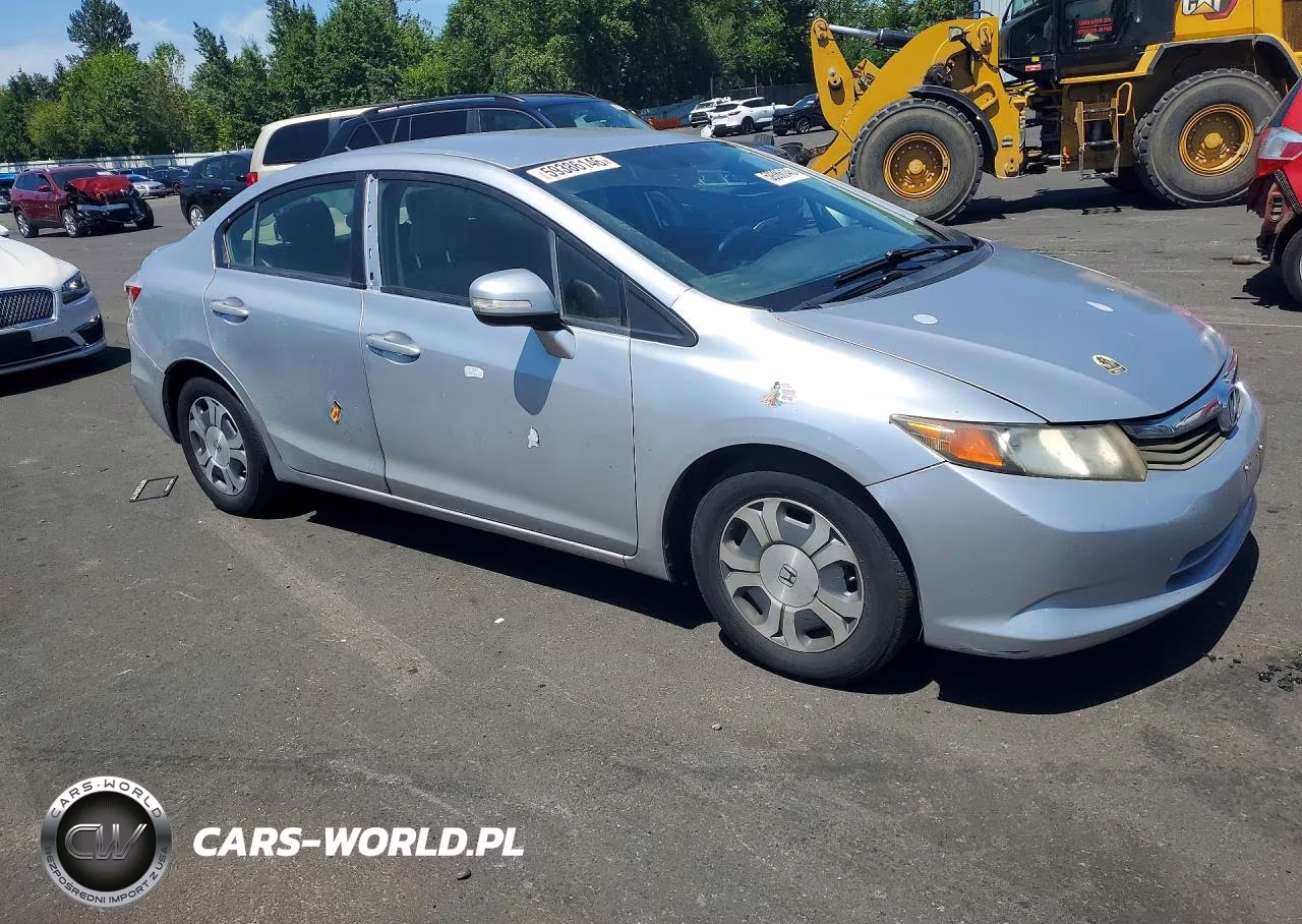 2012 Honda Civic Hybrid VIN:JHMFB4F24CS003270 - 4