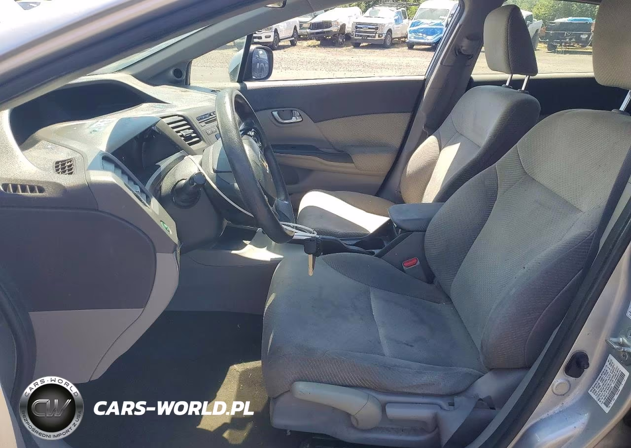 2012 Honda Civic Hybrid VIN:JHMFB4F24CS003270 - 7