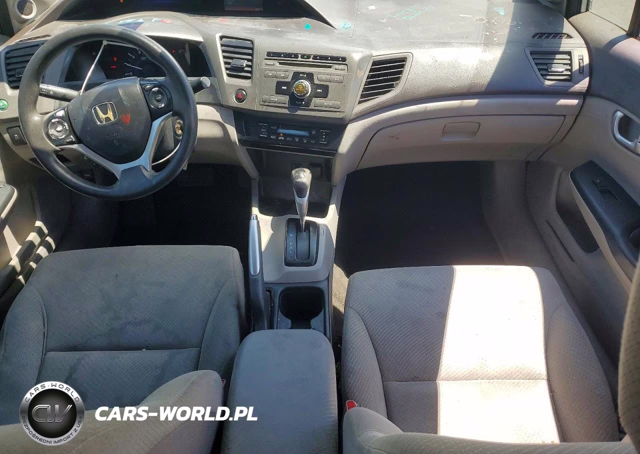 2012 Honda Civic Hybrid VIN:JHMFB4F24CS003270 - 8