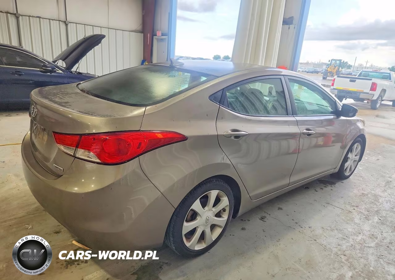 2013 Hyundai Elantra Limited VIN:5NPDH4AE0DH161680 - 3