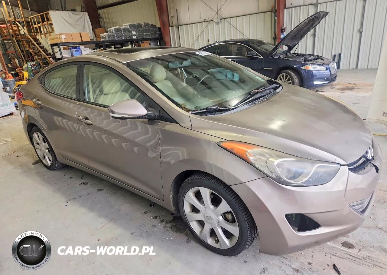 2013 Hyundai Elantra Limited VIN:5NPDH4AE0DH161680 - 4