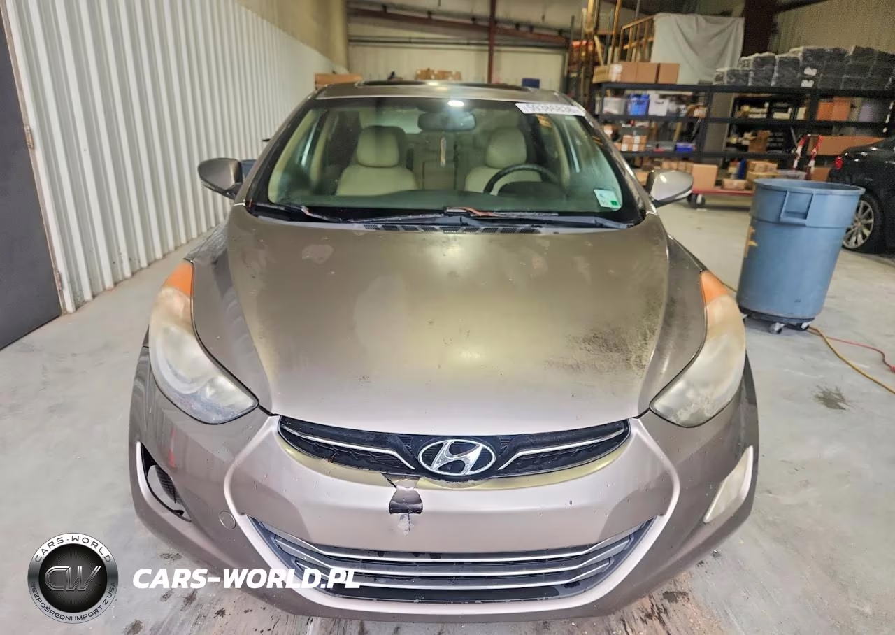 2013 Hyundai Elantra Limited VIN:5NPDH4AE0DH161680 - 5