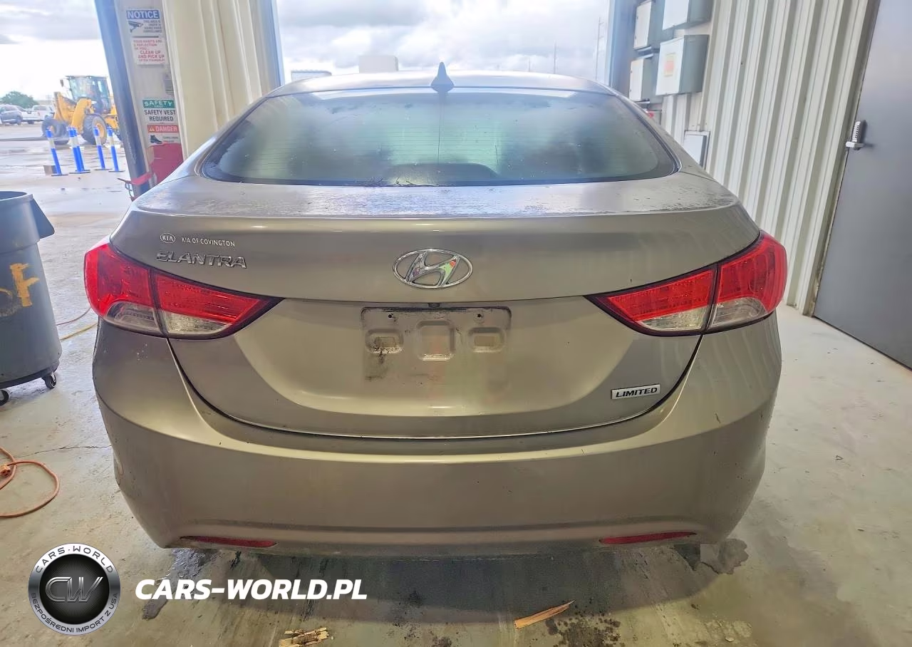 2013 Hyundai Elantra Limited VIN:5NPDH4AE0DH161680 - 6