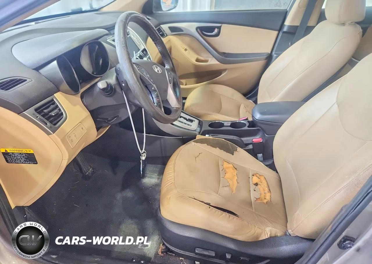2013 Hyundai Elantra Limited VIN:5NPDH4AE0DH161680 - 7