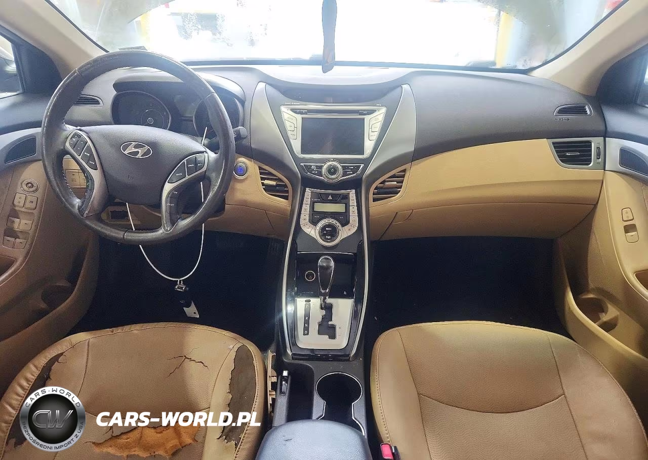 2013 Hyundai Elantra Limited VIN:5NPDH4AE0DH161680 - 8