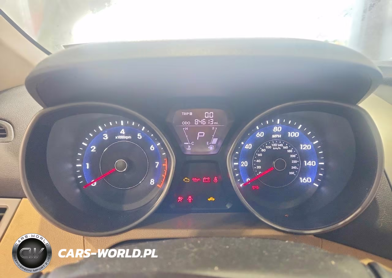 2013 Hyundai Elantra Limited VIN:5NPDH4AE0DH161680 - 9