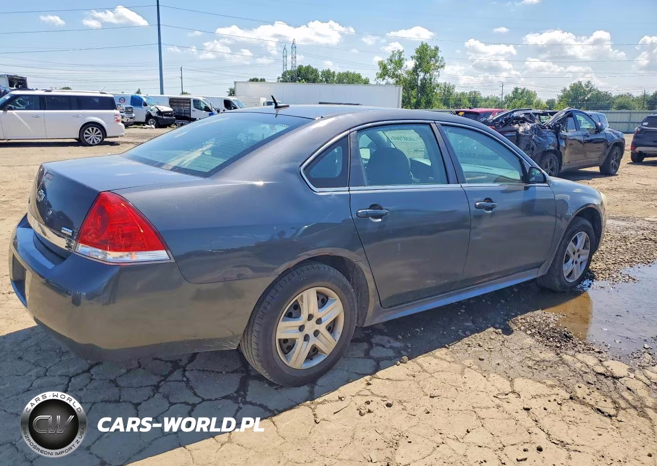 2011 Chevrolet Impala Ls VIN:2G1WA5EK2B1105329 - 3