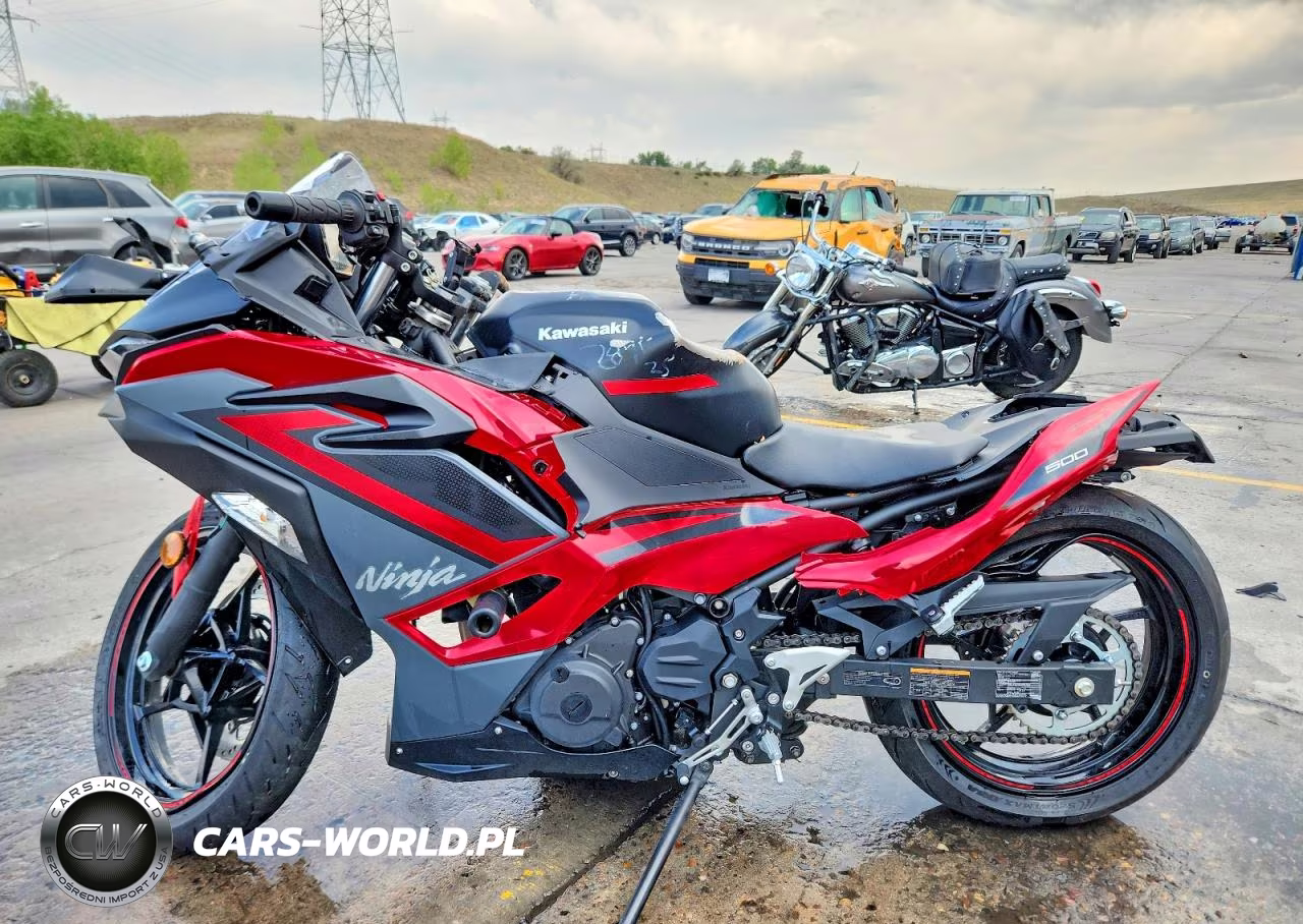 2025 Kawasaki Ex500 VIN:ML5EXGG14SDA41278 - 3