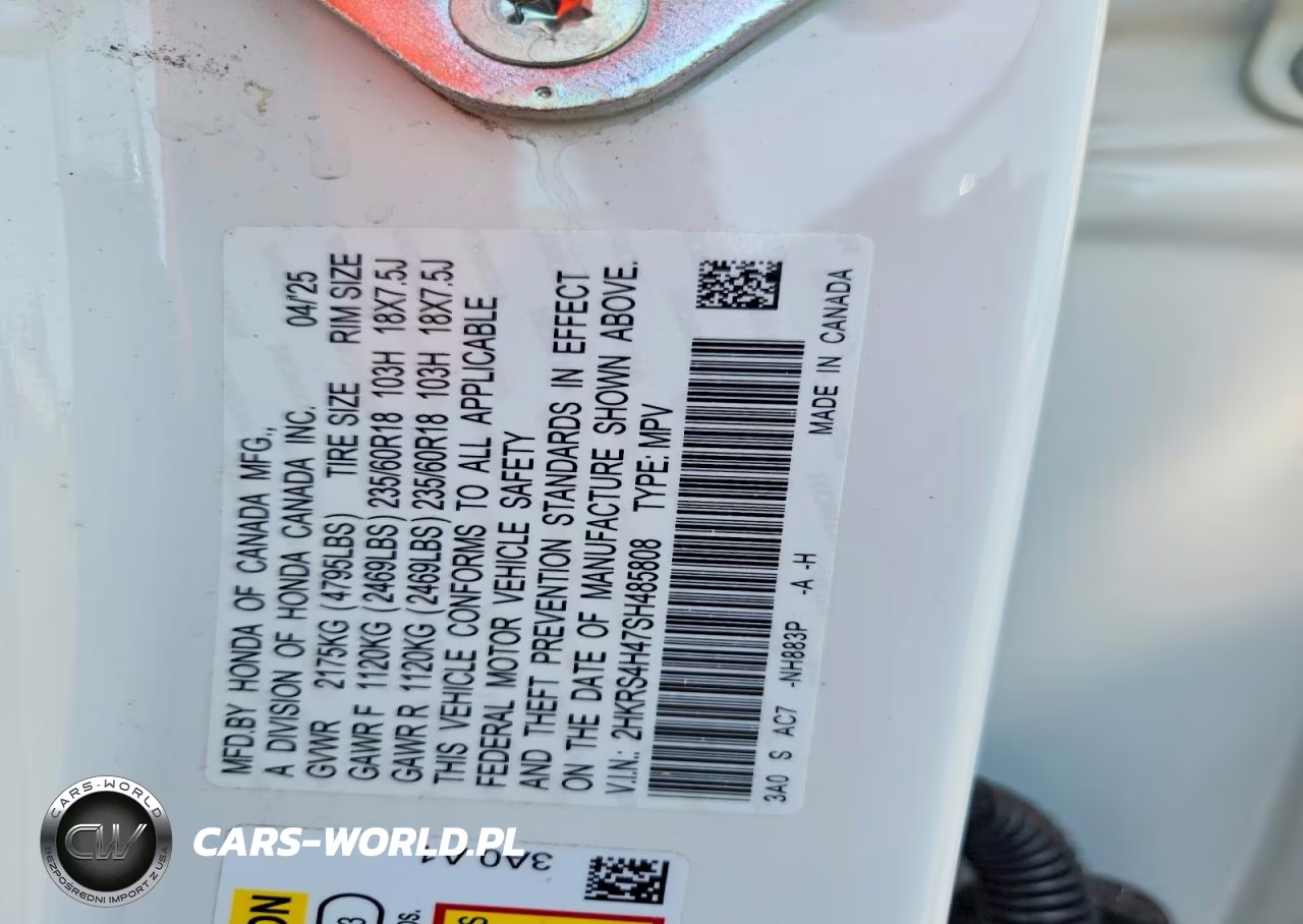 2025 Honda Cr-V Ex VIN:2HKRS4H47SH485808 - 13