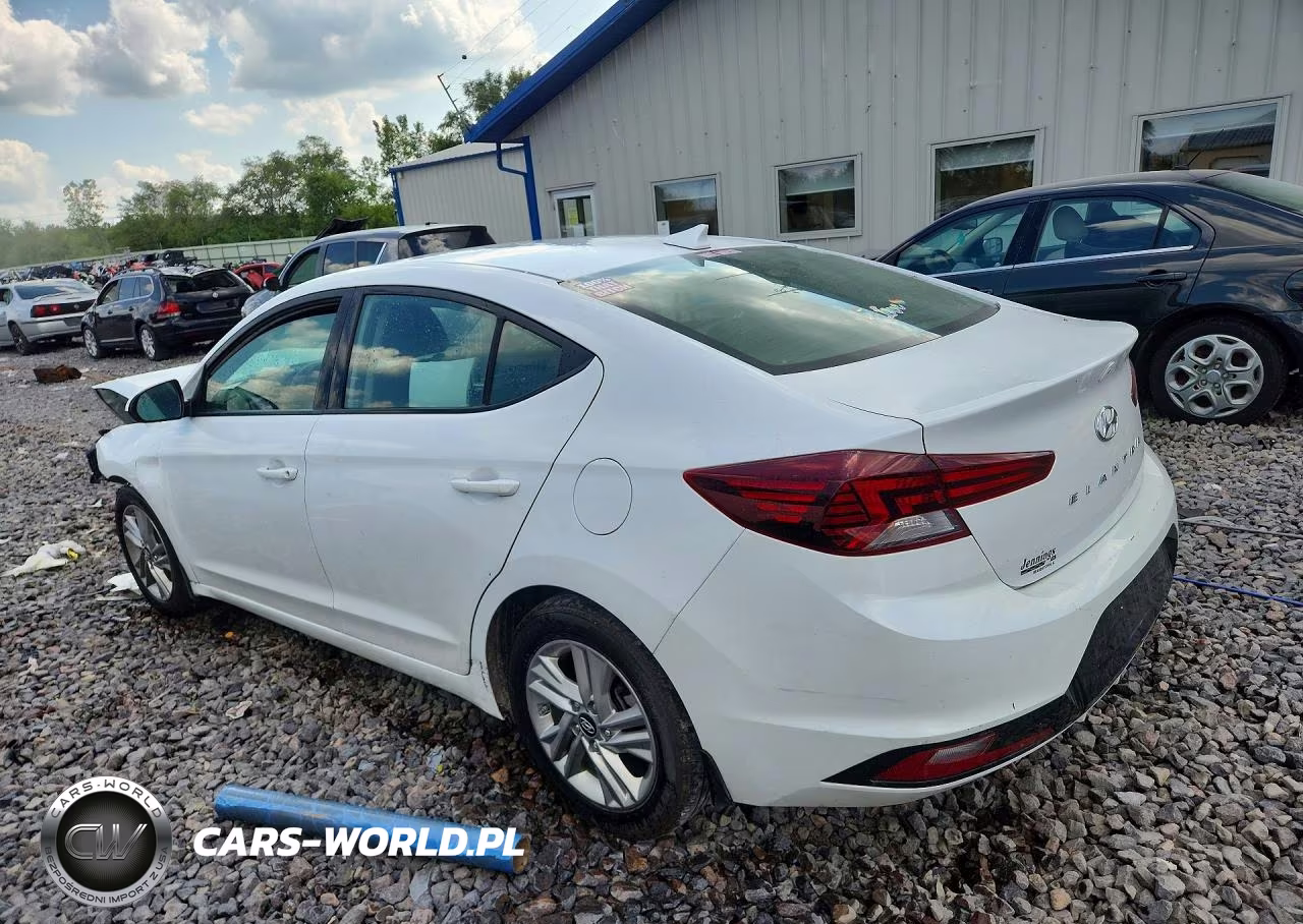 2019 Hyundai Elantra Sel VIN:5NPD84LF9KH455291 - 2