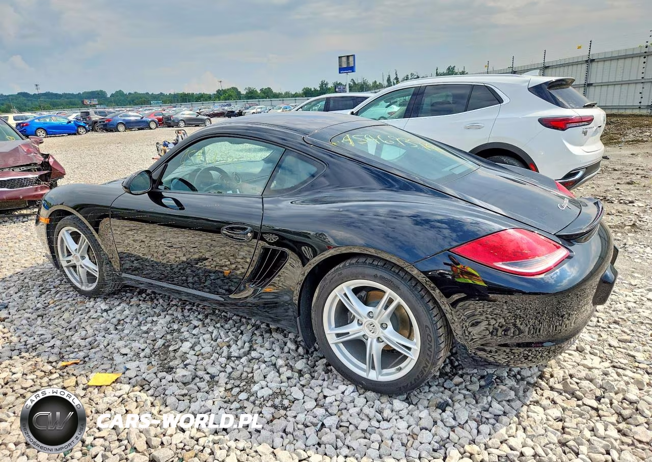 2011 Porsche Cayman VIN:WP0AA2A86BU760172 - 2