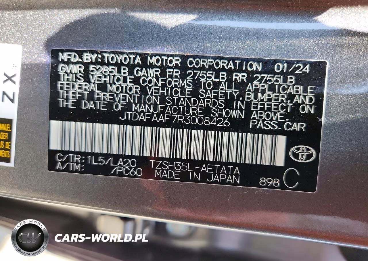 2024 Toyota Crown Platinum VIN:JTDAFAAF7R3008426 - 12