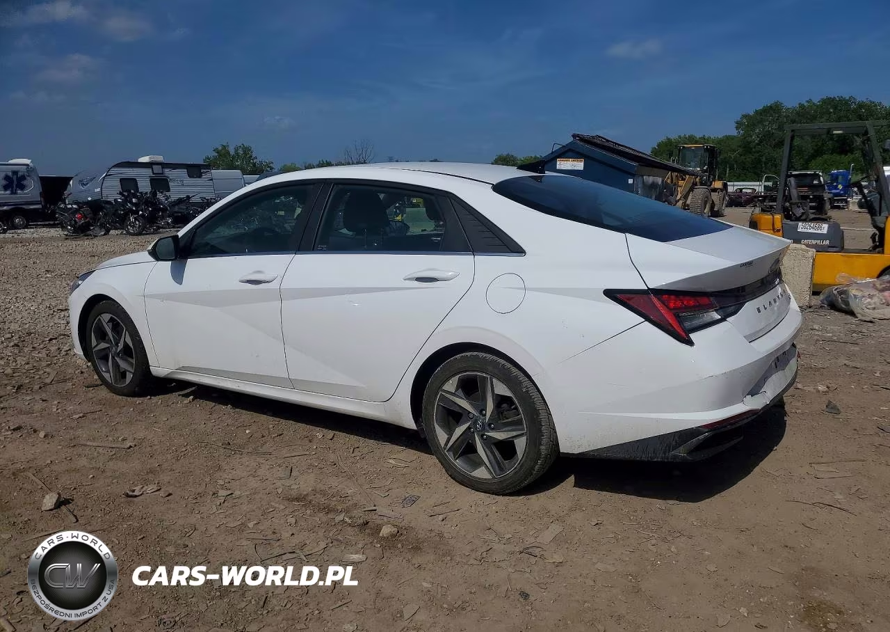 2021 Hyundai Elantra Limited VIN:KMHLN4AJXMU007643 - 2