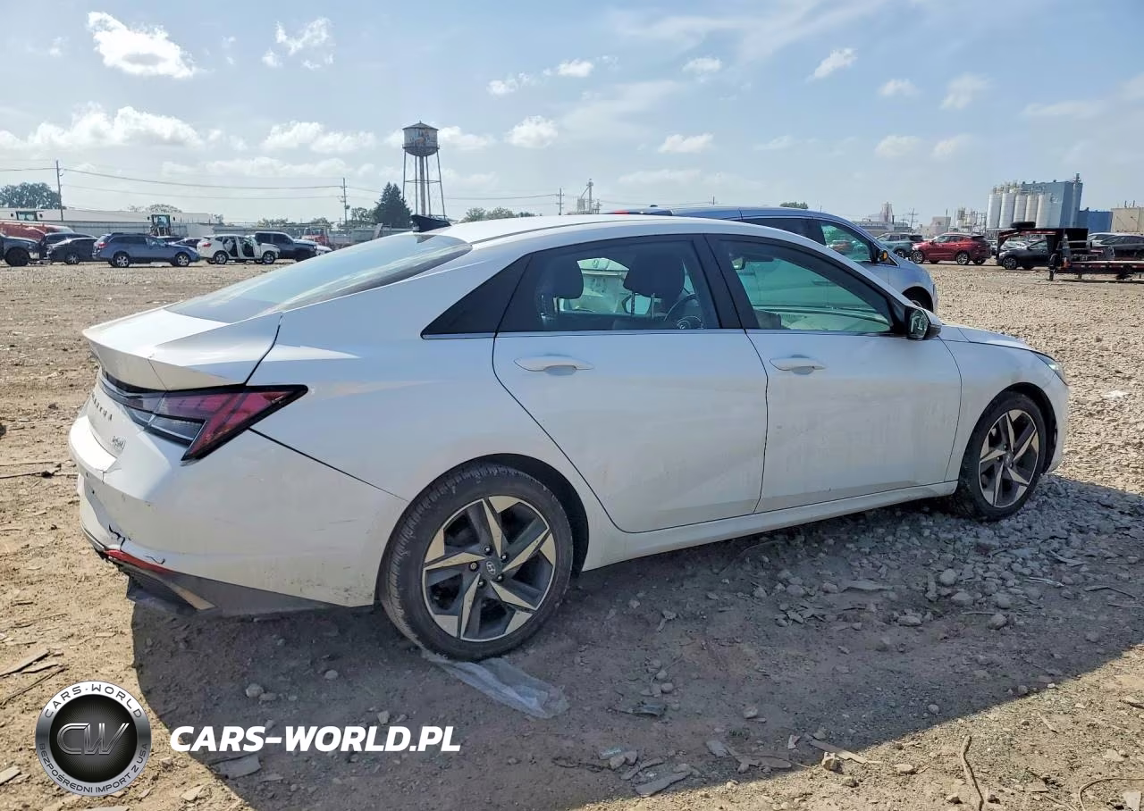 2021 Hyundai Elantra Limited VIN:KMHLN4AJXMU007643 - 3
