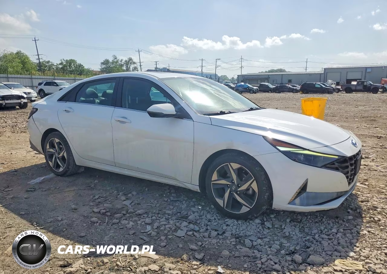 2021 Hyundai Elantra Limited VIN:KMHLN4AJXMU007643 - 4
