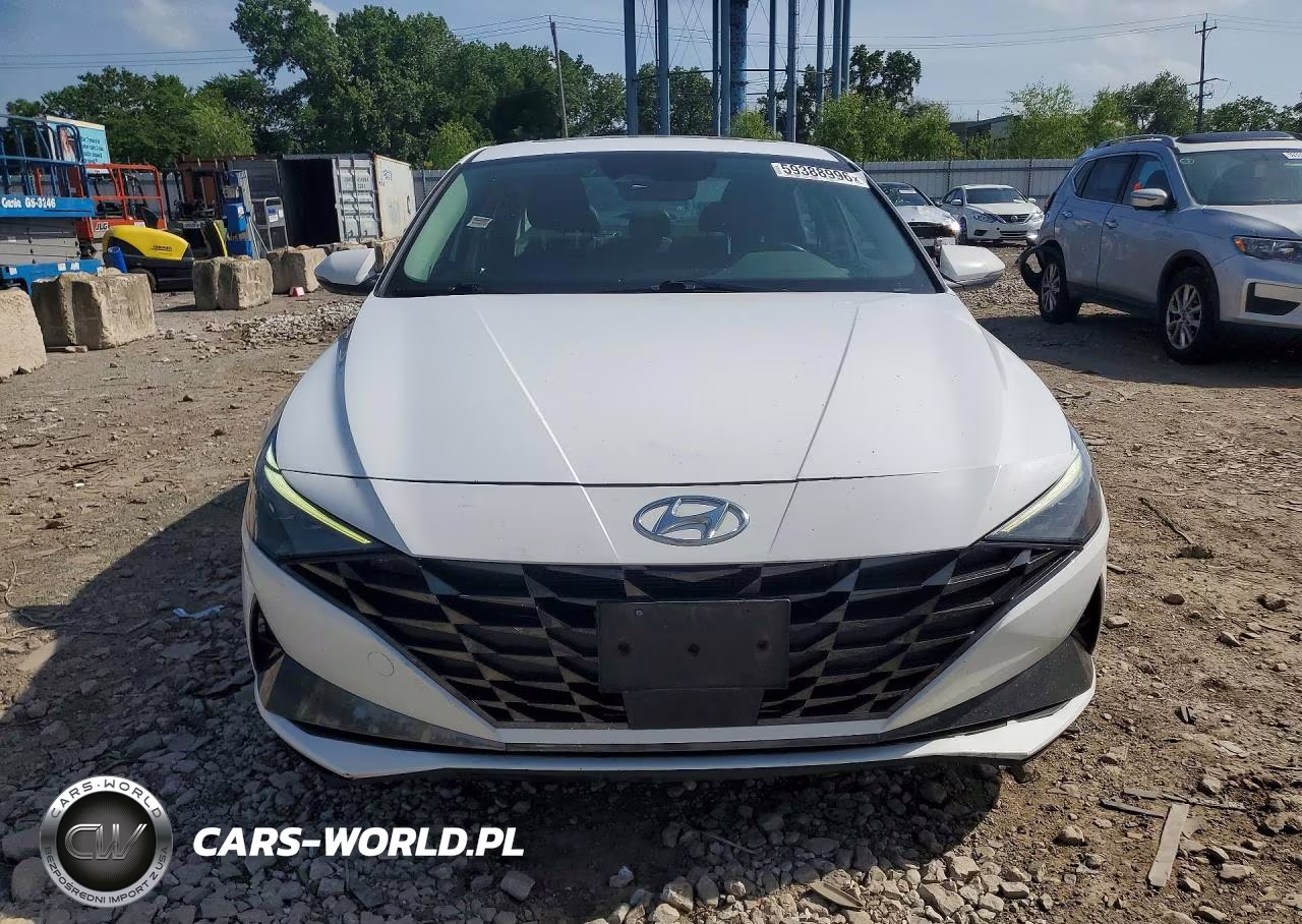 2021 Hyundai Elantra Limited VIN:KMHLN4AJXMU007643 - 5
