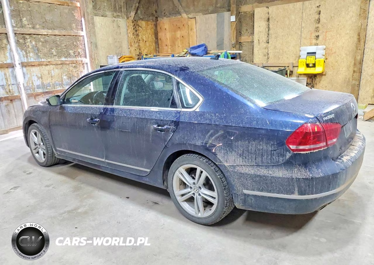 2014 Volkswagen Passat Sel VIN:1VWCN7A33EC056145 - 2