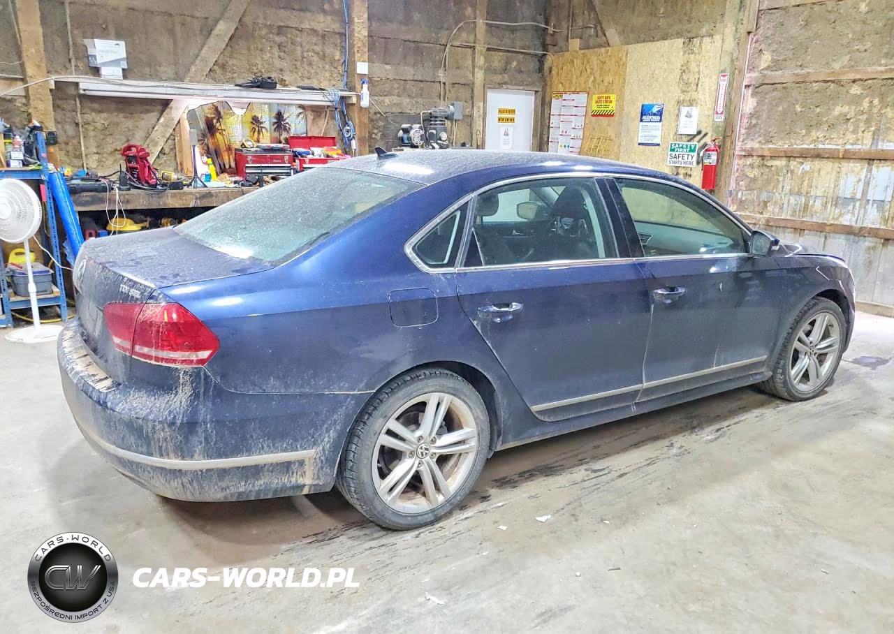 2014 Volkswagen Passat Sel VIN:1VWCN7A33EC056145 - 3