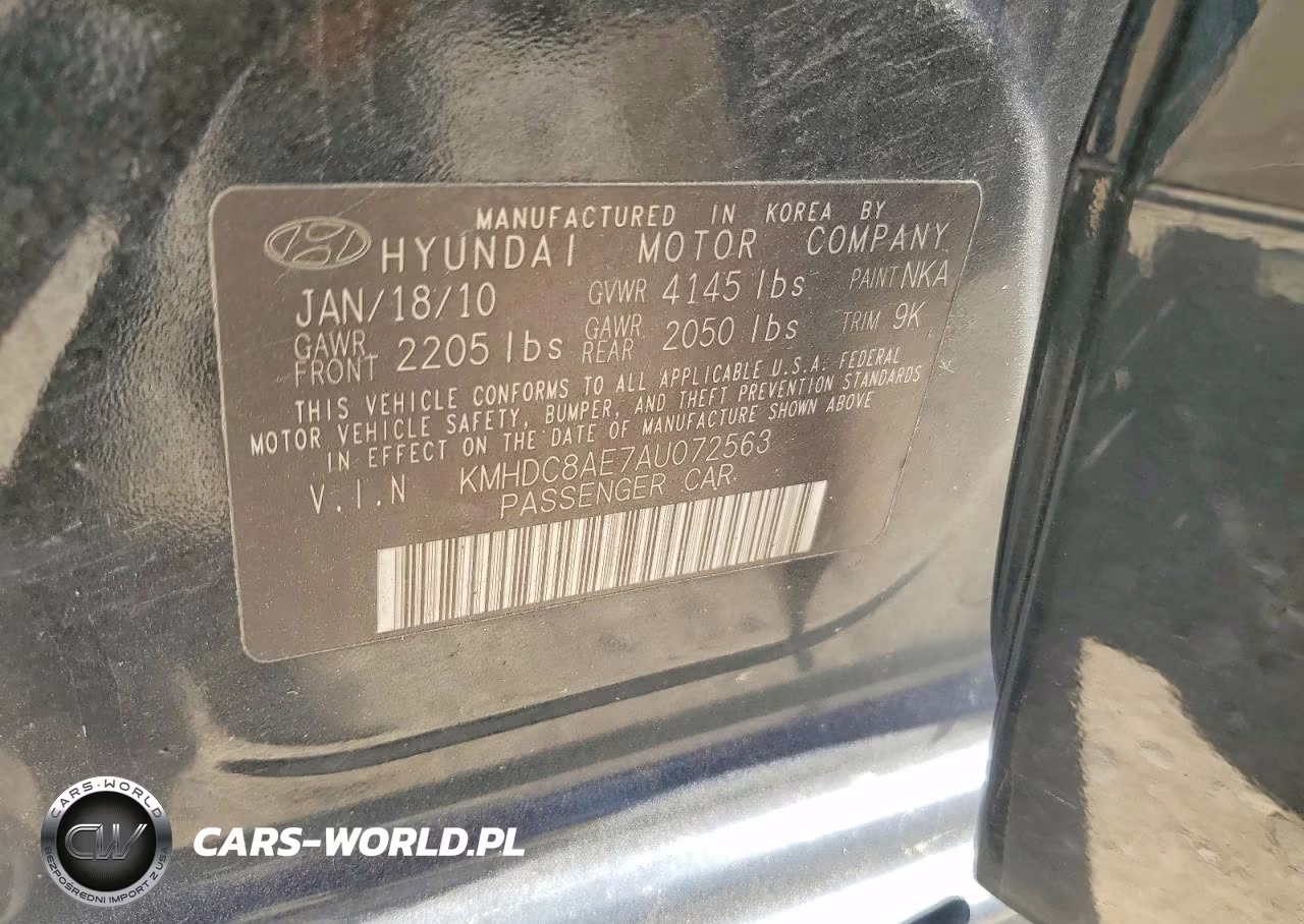 2010 Hyundai Elantra Touring Gls VIN:KMHDC8AE7AU072563 - 12