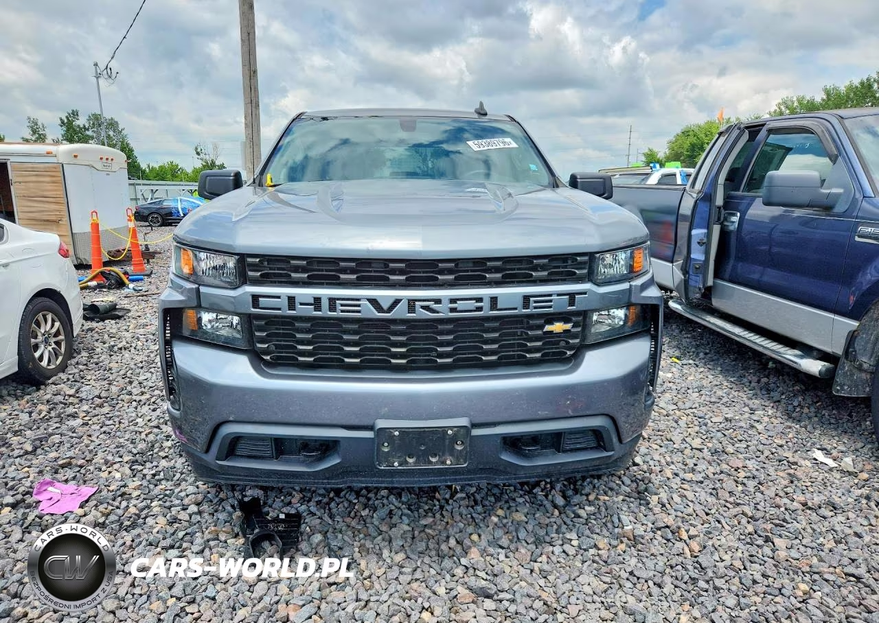2021 Chevrolet Silverado K1500 Custom VIN:3GCUYBEF1MG140885 - 5