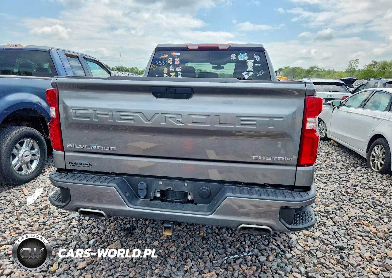 2021 Chevrolet Silverado K1500 Custom VIN:3GCUYBEF1MG140885 - 6