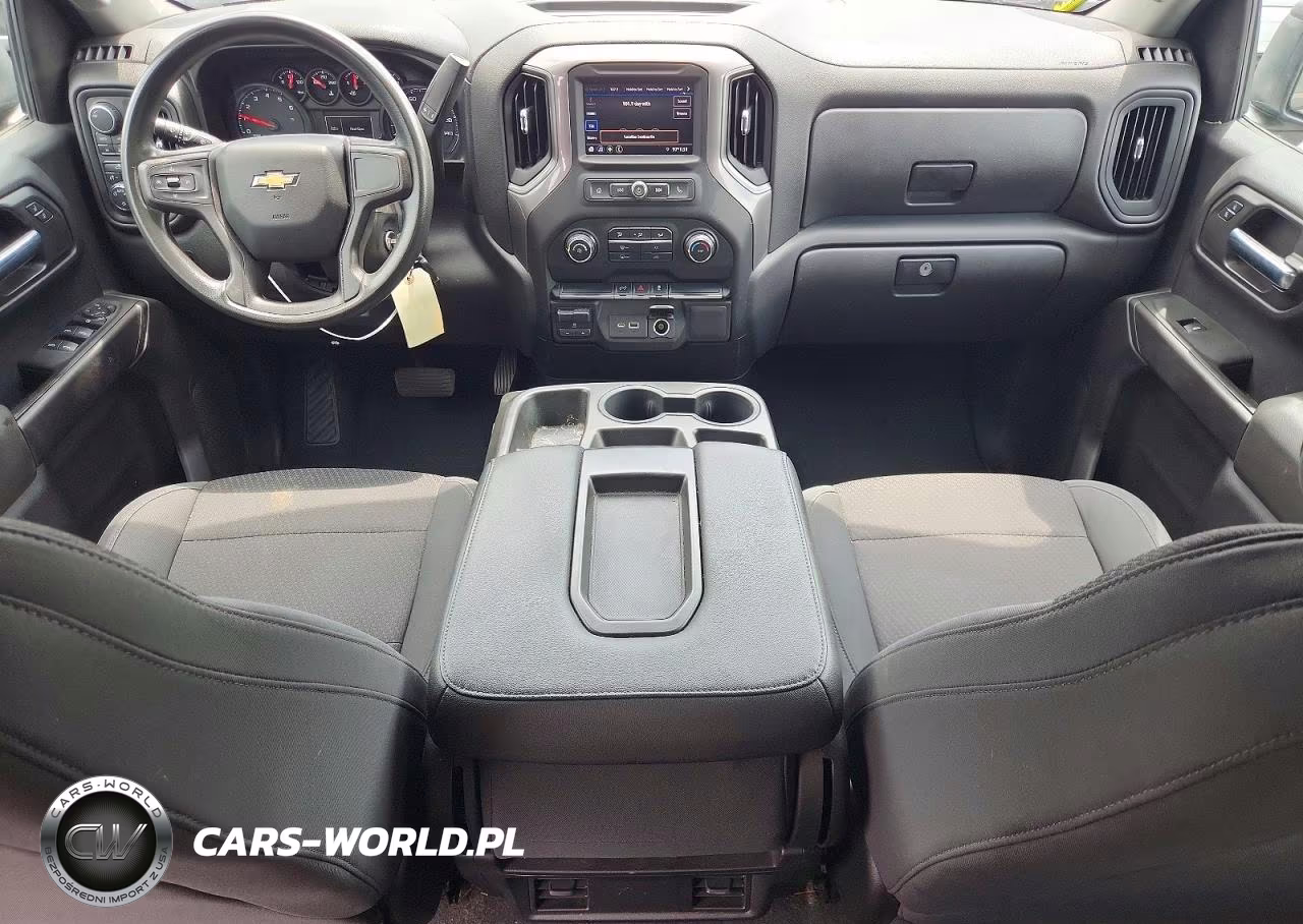 2021 Chevrolet Silverado K1500 Custom VIN:3GCUYBEF1MG140885 - 8