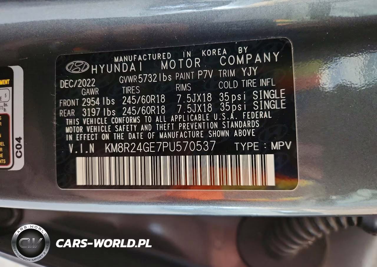 2023 Hyundai Palisade Sel VIN:KM8R24GE7PU570537 - 14