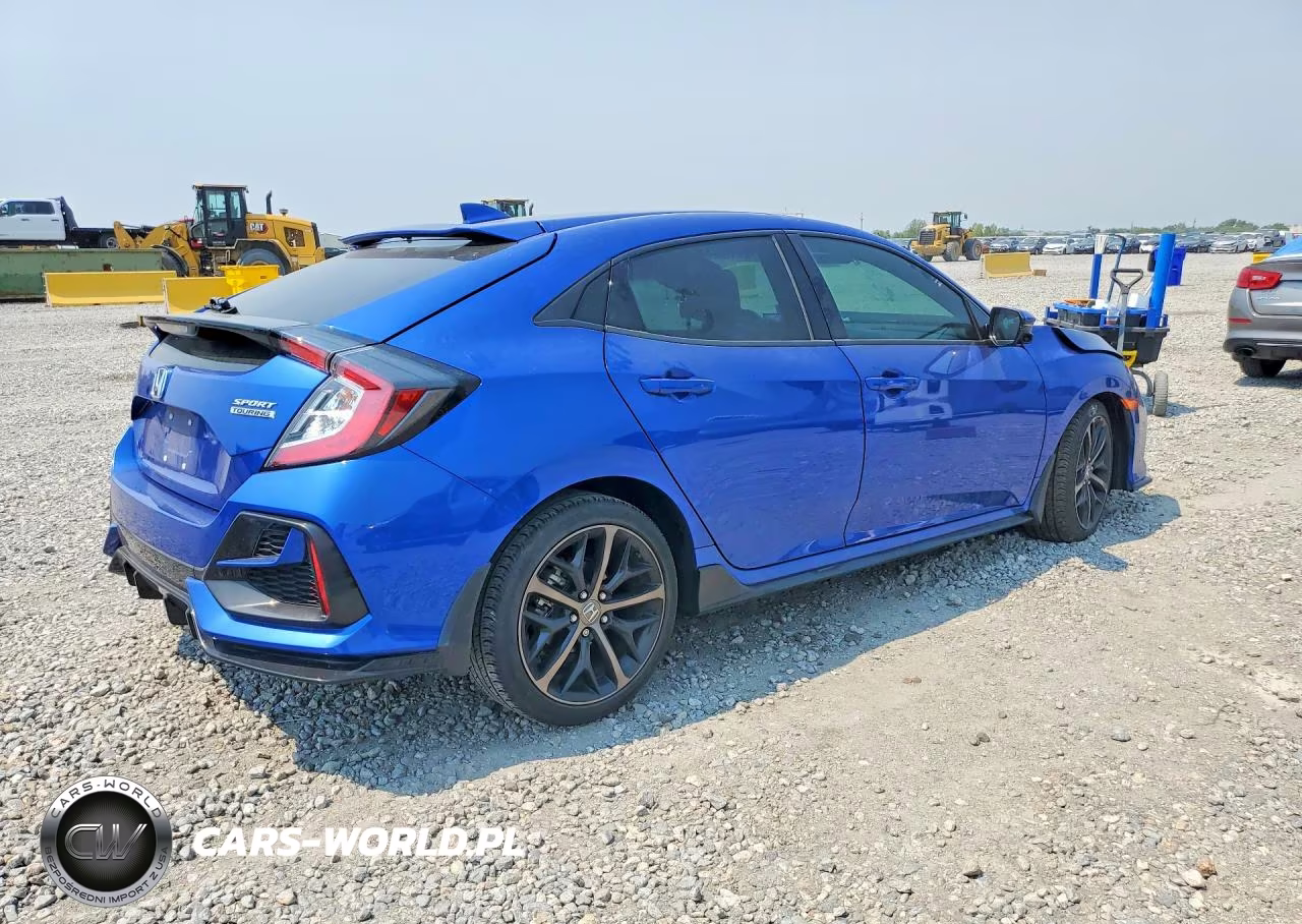 2020 Honda Civic Sport Touring VIN:SHHFK7H98LU222323 - 3