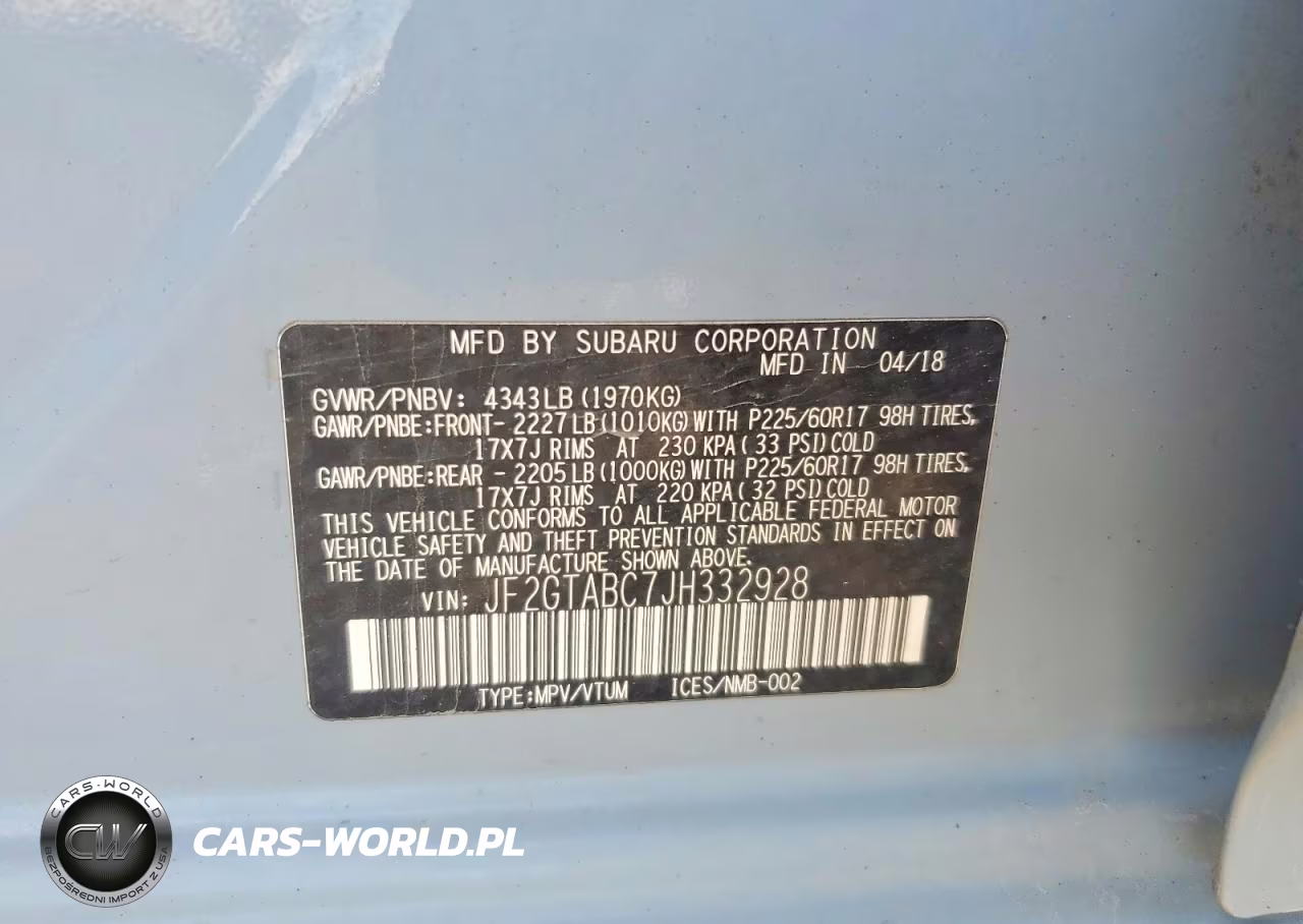 2018 Subaru Crosstrek Premium VIN:JF2GTABC7JH332928 - 13