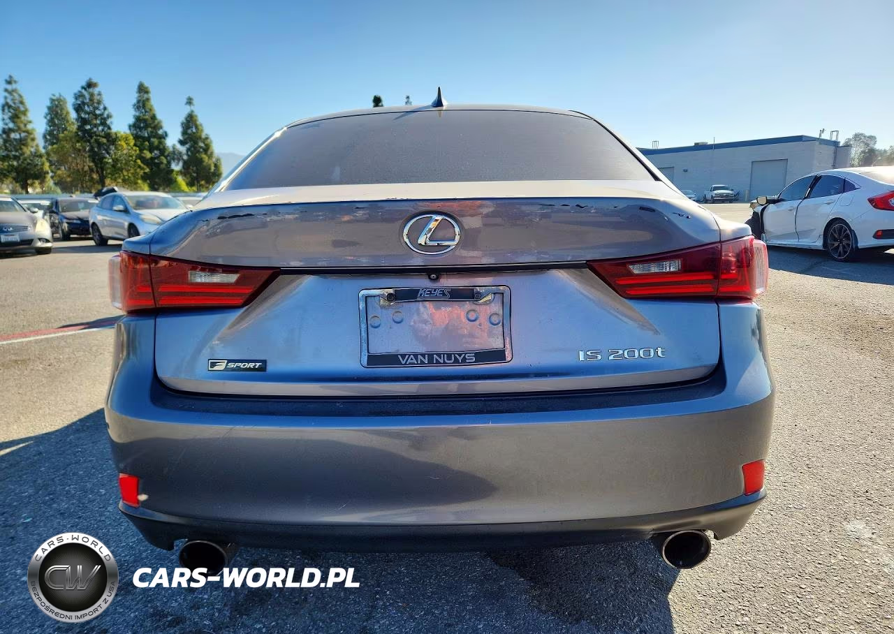 2016 Lexus Is 200T VIN:JTHBA1D2XG5037561 - 6