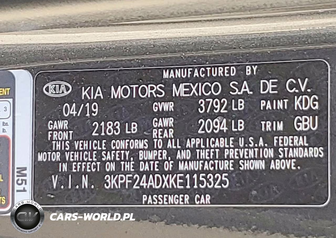 2019 Kia Forte Lxs VIN:3KPF24ADXKE115325 - 13