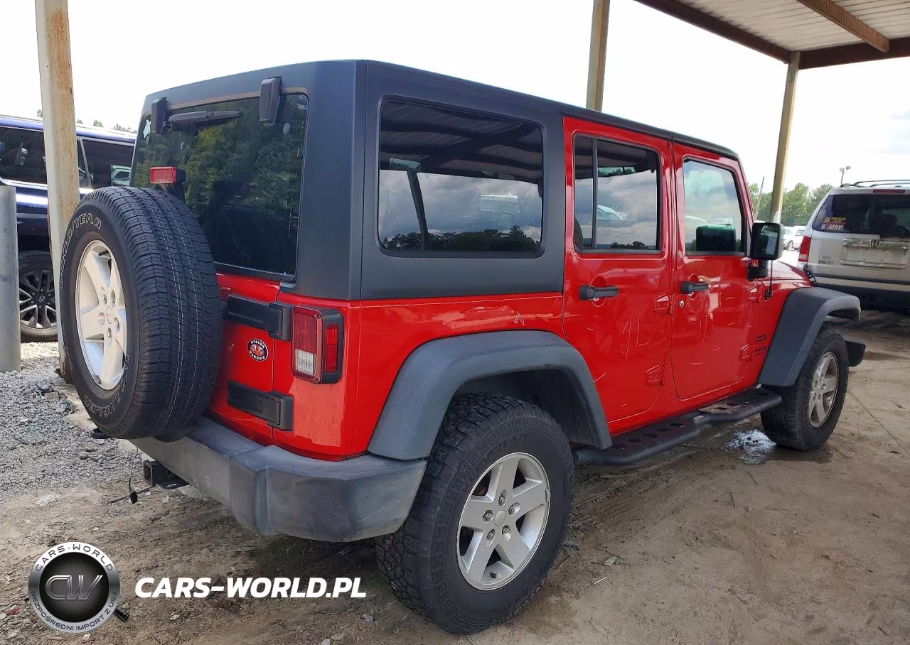 2016 Jeep Wrangler Unlimited Sport VIN:1C4BJWDG5GL327356 - 3