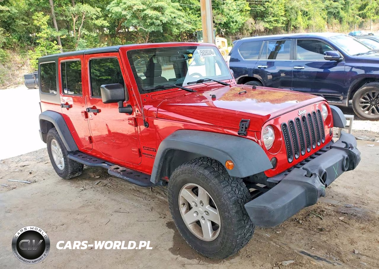 2016 Jeep Wrangler Unlimited Sport VIN:1C4BJWDG5GL327356 - 4