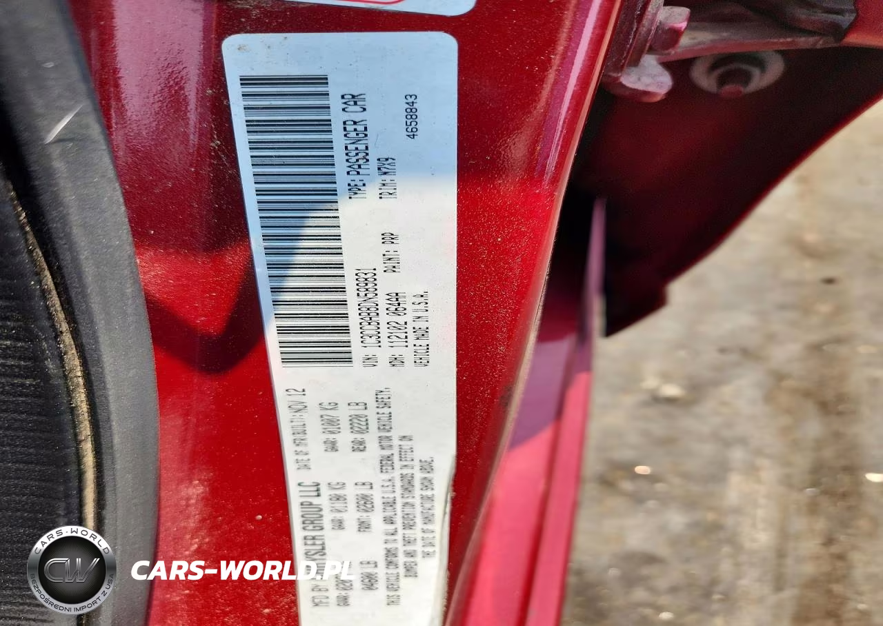 2013 Chrysler 200 Lx VIN:1C3CCBAB8DN589831 - 12