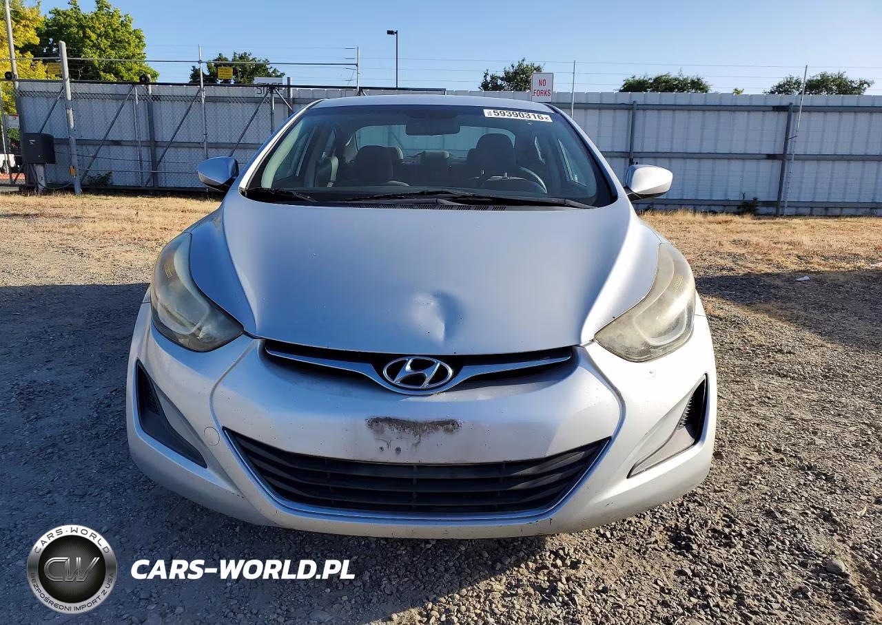 2016 Hyundai Elantra Se VIN:KMHDH4AE8GU491007 - 5