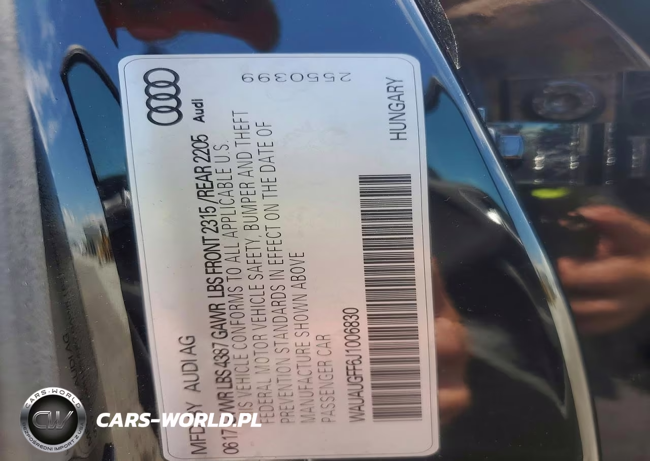 2018 Audi A3 Premium VIN:WAUAUGFF6J1006830 - 12