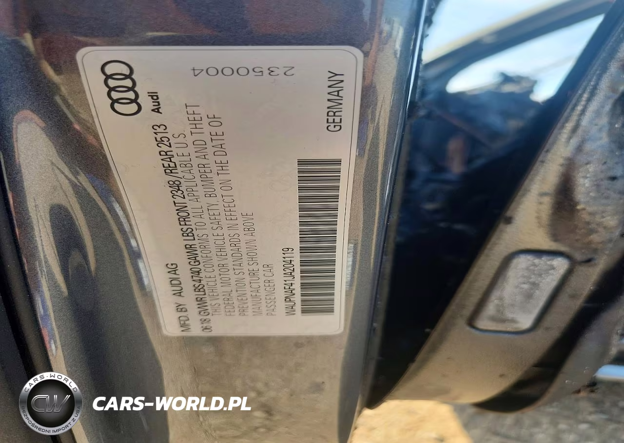 2018 Audi A4 Premium Plus VIN:WAUPNAF41JA204119 - 13
