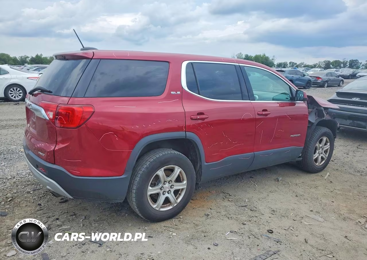 2019 GMC Acadia Sle VIN:1GKKNRLA9KZ224244 - 3