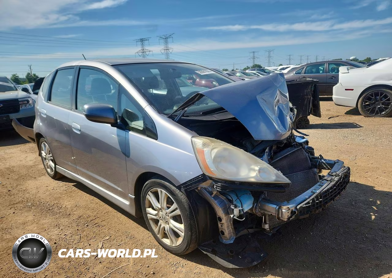 2009 Honda Fit Sport VIN:JHMGE88439S048274 - 4