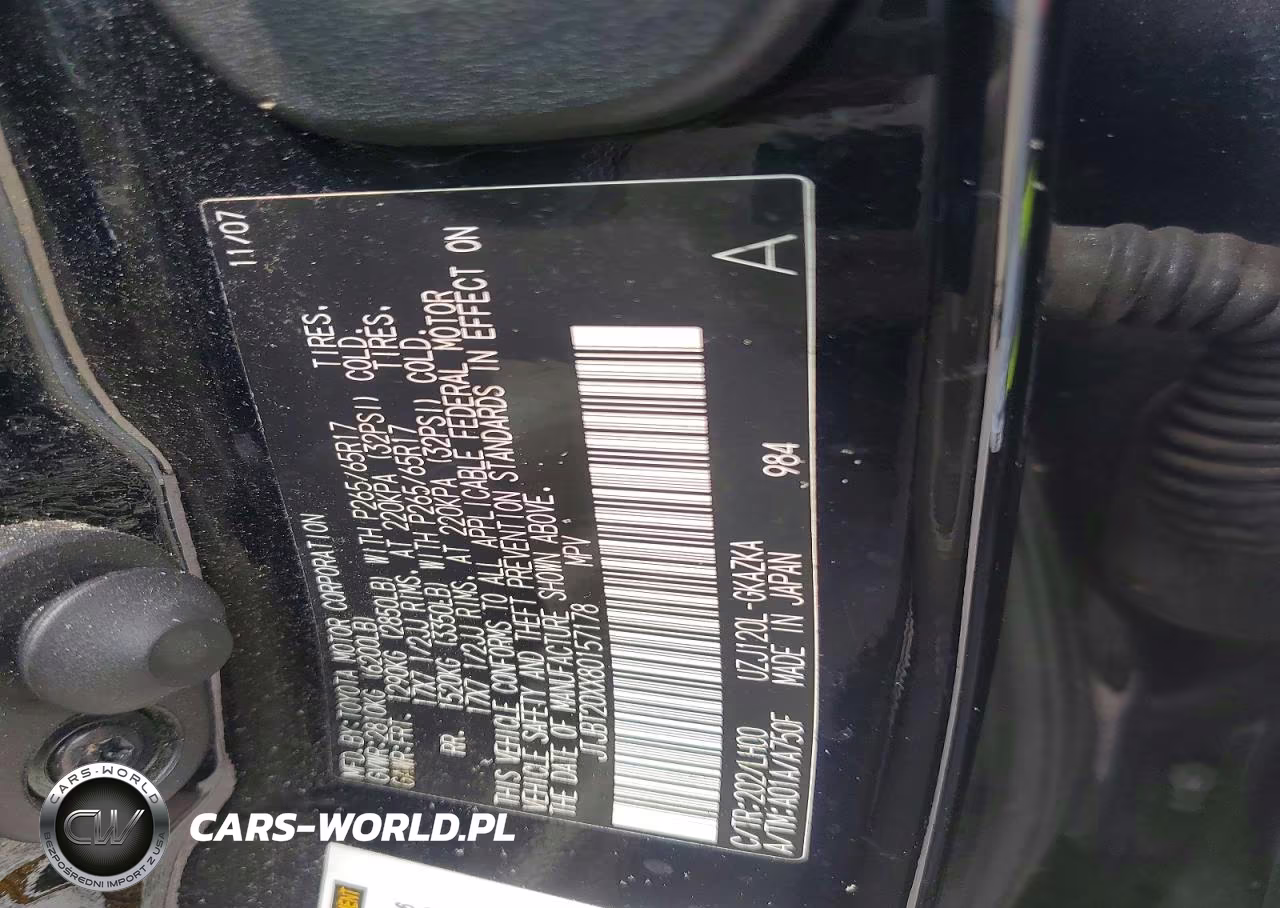2008 Lexus Gx 470 VIN:JTJBT20XX80157178 - 13