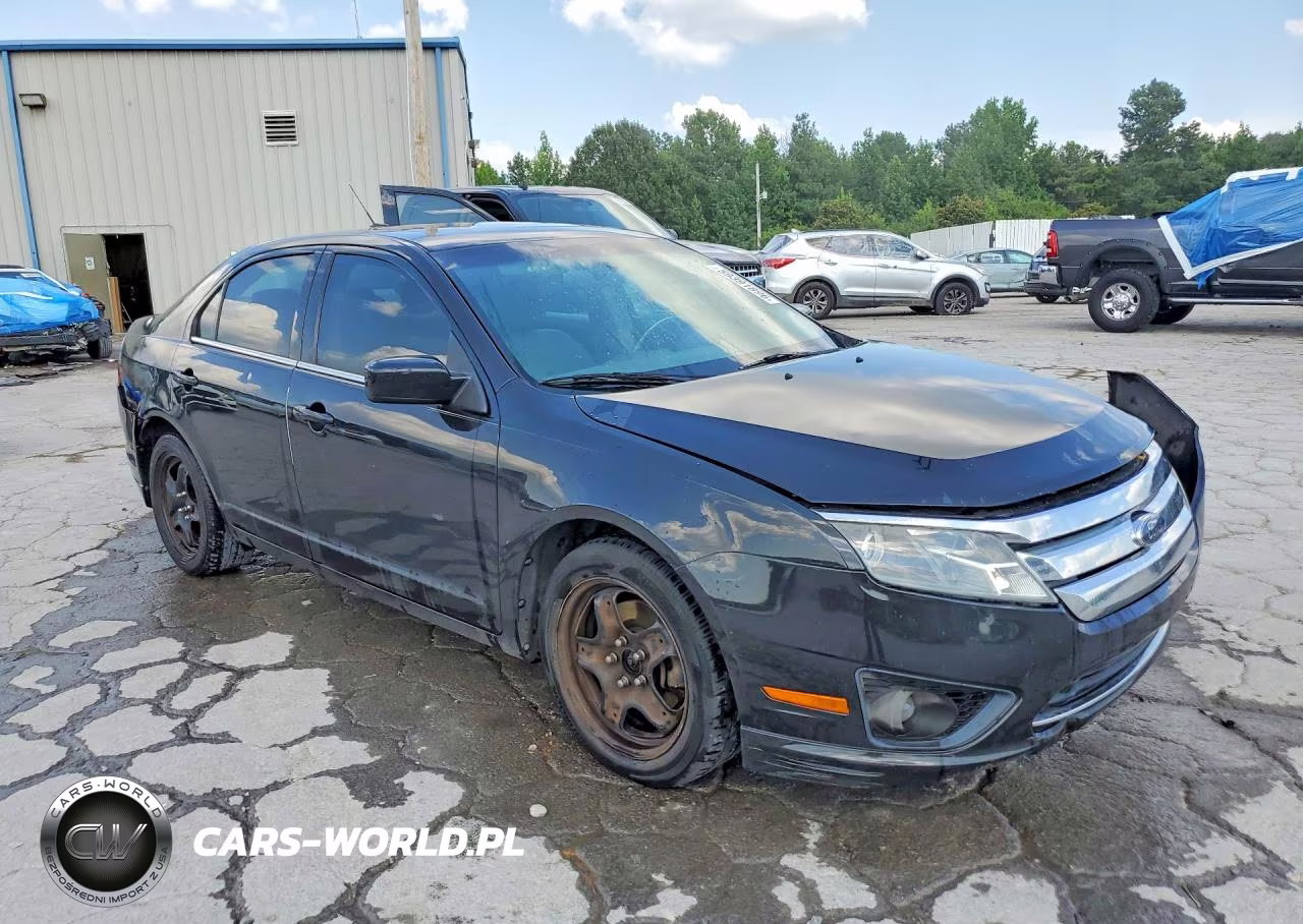 2010 Ford Fusion Se VIN:3FAHP0HGXAR244343 - 4