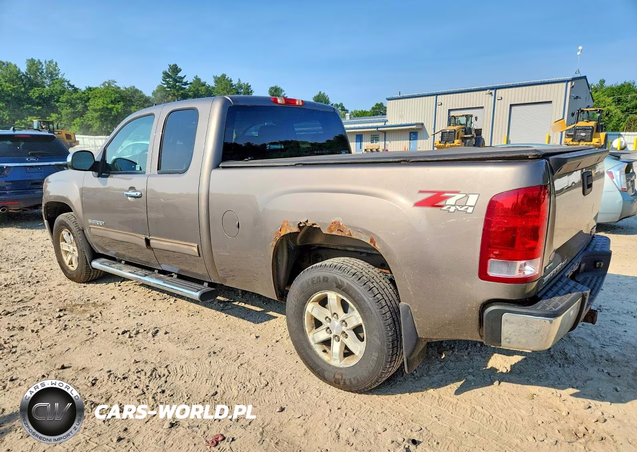 2011 GMC Sierra K1500 Sle VIN:1GTR2VE35BZ297542 - 2