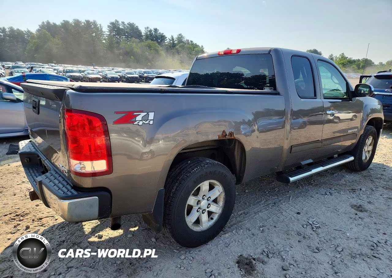 2011 GMC Sierra K1500 Sle VIN:1GTR2VE35BZ297542 - 3