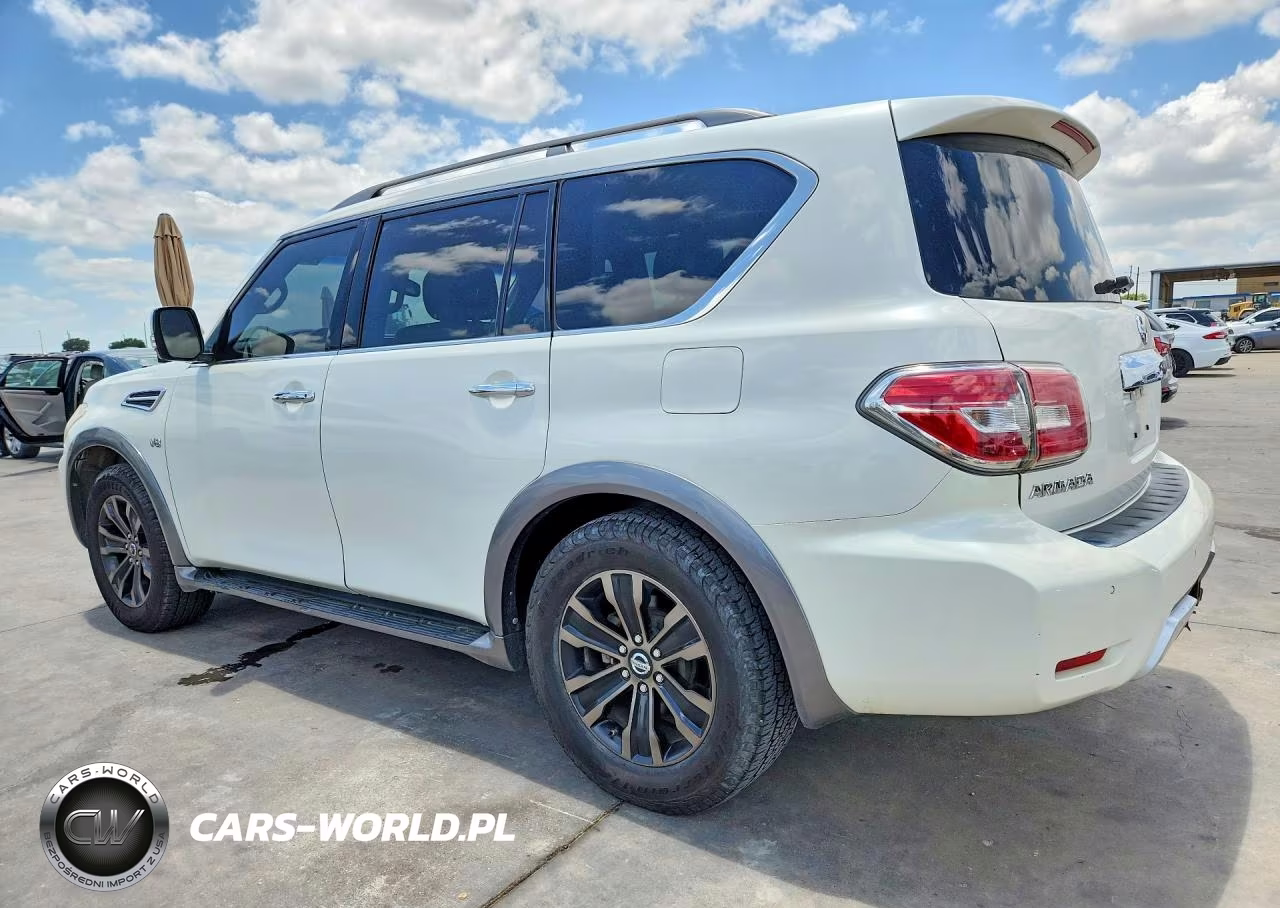 2017 Nissan Armada Platinum VIN:JN8AY2NF6H9300322 - 2