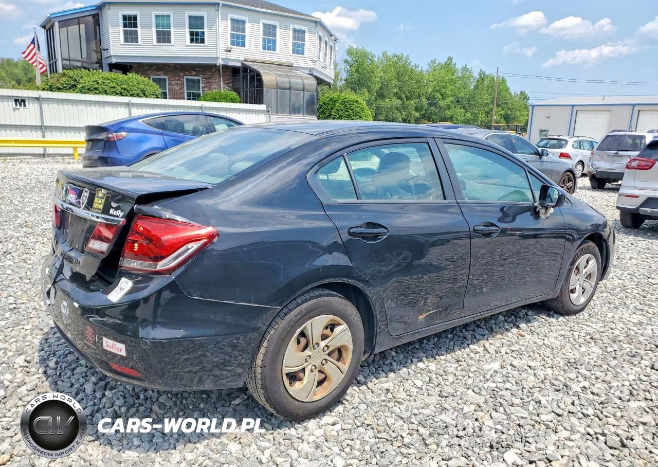 2015 Honda Civic Lx VIN:19XFB2F51FE215888 - 3