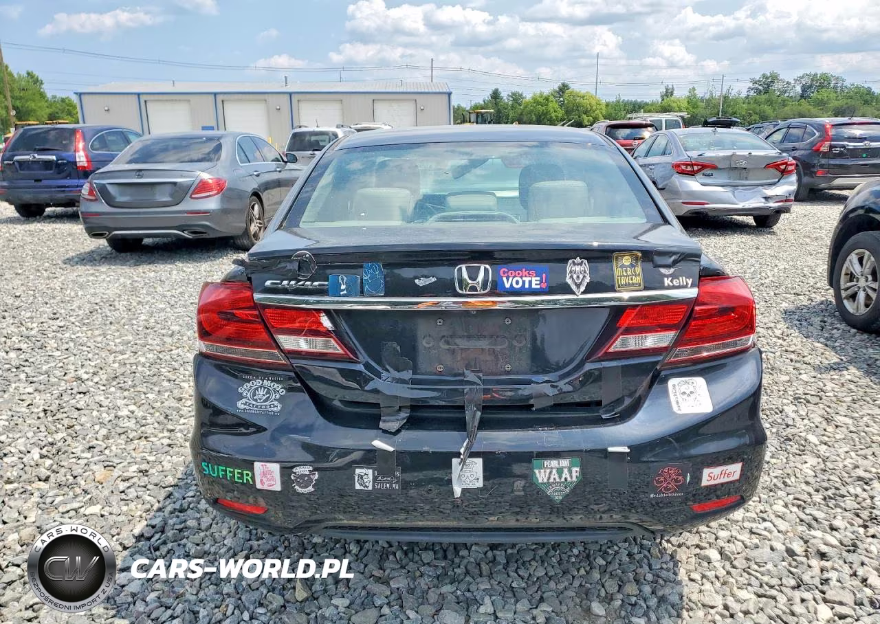 2015 Honda Civic Lx VIN:19XFB2F51FE215888 - 6