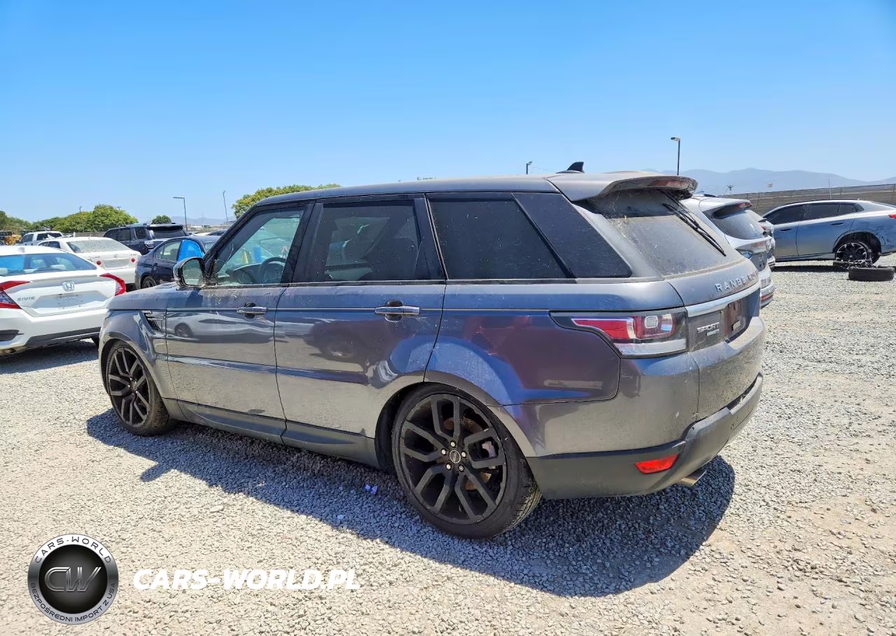 2015 Land Rover Range Rover Sport Se VIN:SALWG2VF3FA538900 - 2