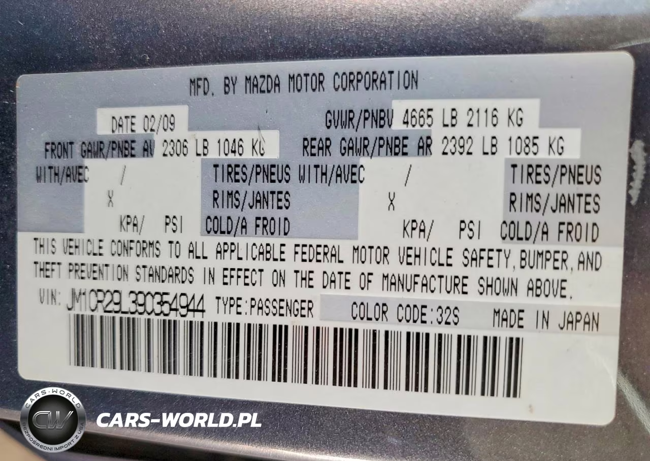 2009 Mazda 5 VIN:JM1CR29L390354944 - 13